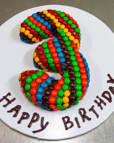 Numeric Gem Birthday Cake