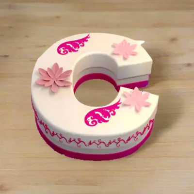 Celebrate birthday with 1st letter C