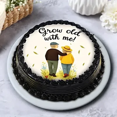 Everlasting Bond Truffle Cake